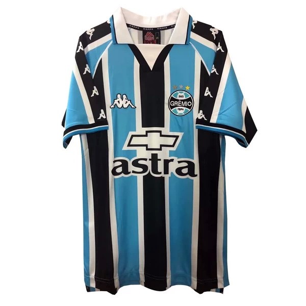 Camiseta Grêmio Primera Equipación Retro 2000 Azul